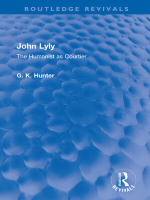 cover image of John Lyly
